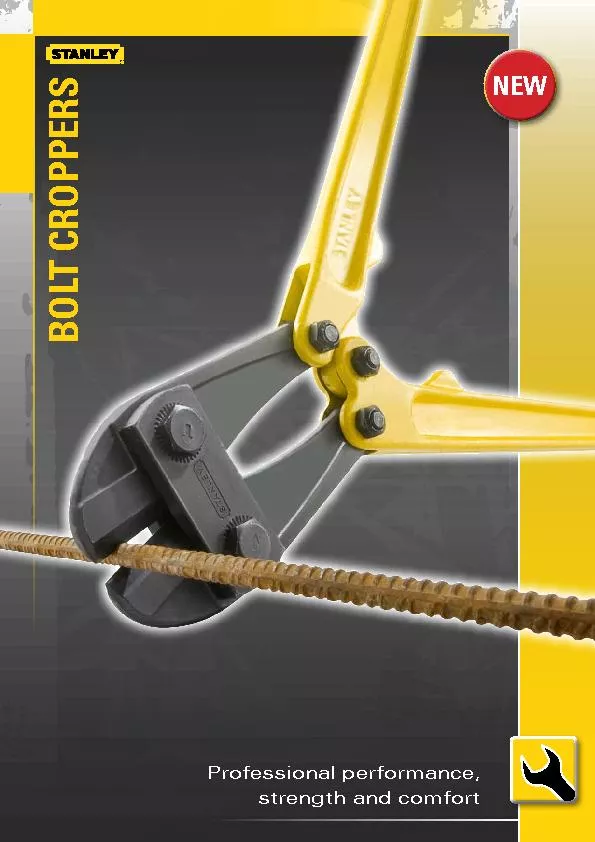 BOLT CROPPERS