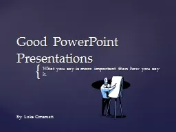 Good PowerPoint