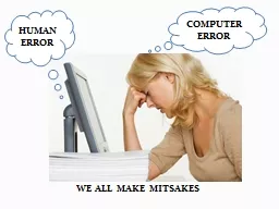 COMPUTER ERROR