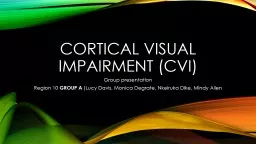 Cortical Visual Impairment (CVI)