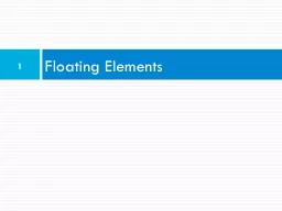 Floating Elements