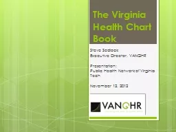 The Virginia Health Chart Book