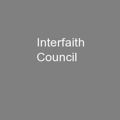 Interfaith Council