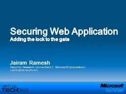 Securing Web Application