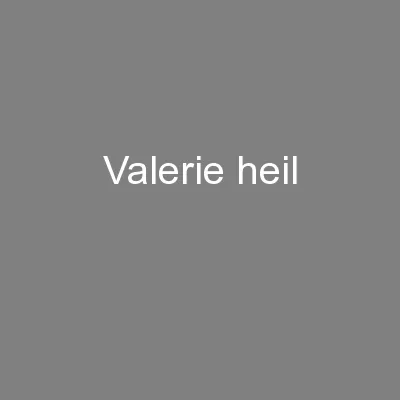 Valerie Heil