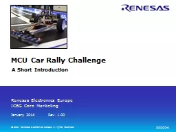 MCU Car Rally Challenge