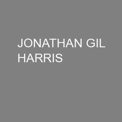 JONATHAN GIL HARRIS