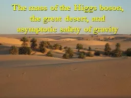 The mass of the Higgs boson, the great desert, and asymptot