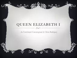 Queen elizabeth I