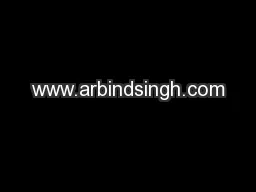 www.arbindsingh.com