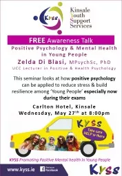 Positive Psychology & Mental Health in Young People