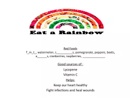Red Foods
