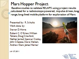 Mars Hopper Project
