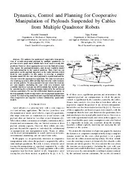 Dynamics Control and Planning for Cooperative Manipulation of Payloads Suspended by Cables