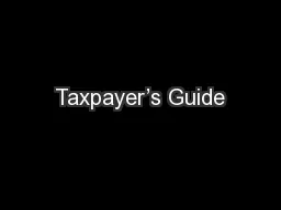 Taxpayer’s Guide