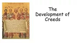 The Development of Creeds