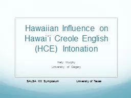 Hawaiian Influence on
