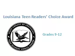Louisiana Teen Readers’ Choice Award