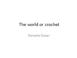 The world or crochet