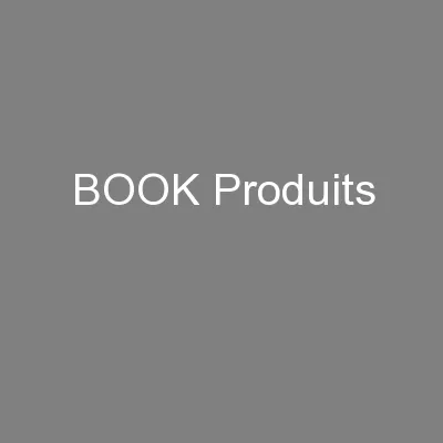 BOOK Produits