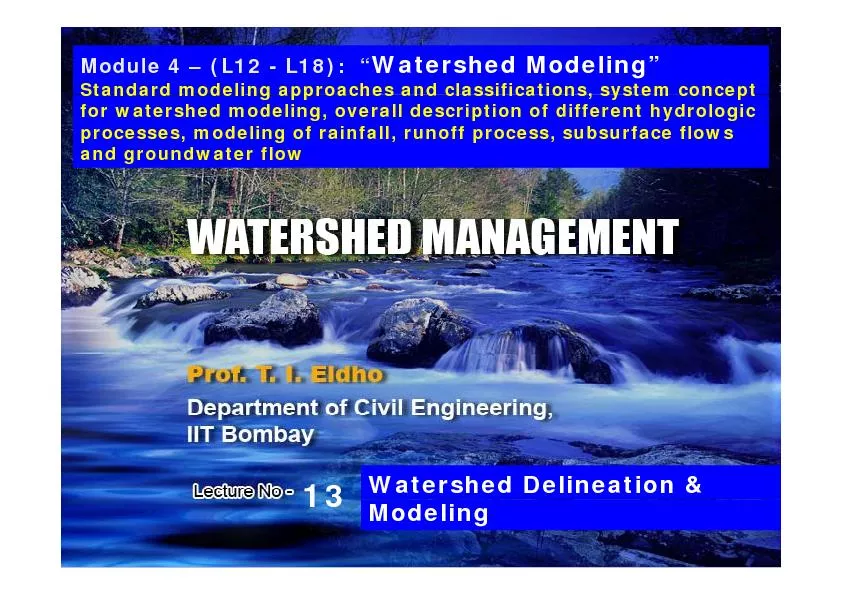 Standard modeling approaches and classifications, system concept 
...