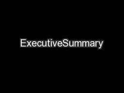 ExecutiveSummary