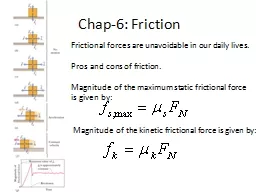 Chap-6: Friction