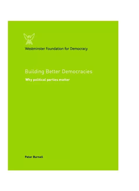 Building Better Democracies