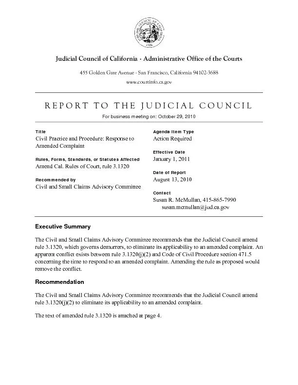 Judicial Council of California Administrative Office of the Courts455