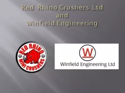 Red  Rhino Crushers Ltd