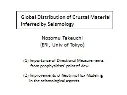 Global Distribution of Crustal Material