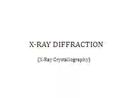 (X-Ray Crystallography)