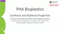 PHA Bioplastics