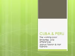 CUBA & PERU