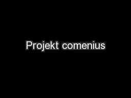 Projekt comenius