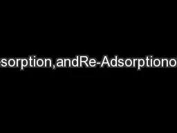 KineticsofAdsorption,Desorption,andRe-AdsorptionofaCommercialEndogluca