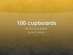 100 cupboards