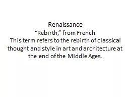 Renaissance