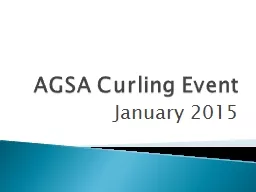 AGSA Curling Event