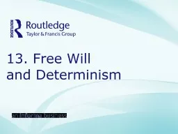 13. Free Will