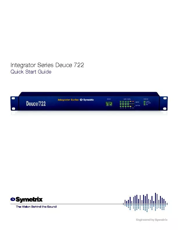 Integrator Series Deuce 722
