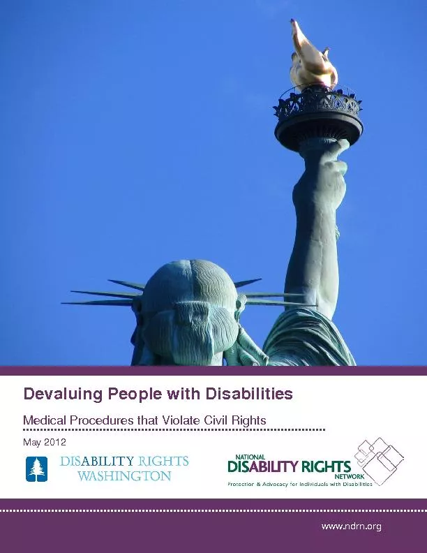 Page | National Disability Rights Network          www.ndrn.org