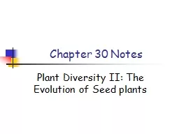 Chapter 30 Notes