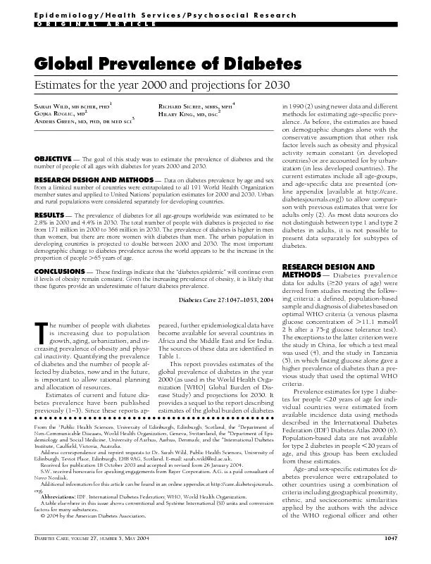 GlobalPrevalenceofDiabetes