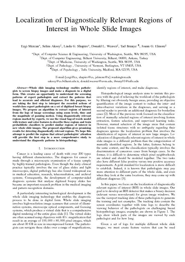 Fig.1.Illustrationoftheviewingbehavioroftwopathologistsasheatmapsindic