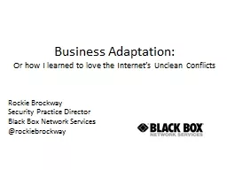 Business Adaptation: