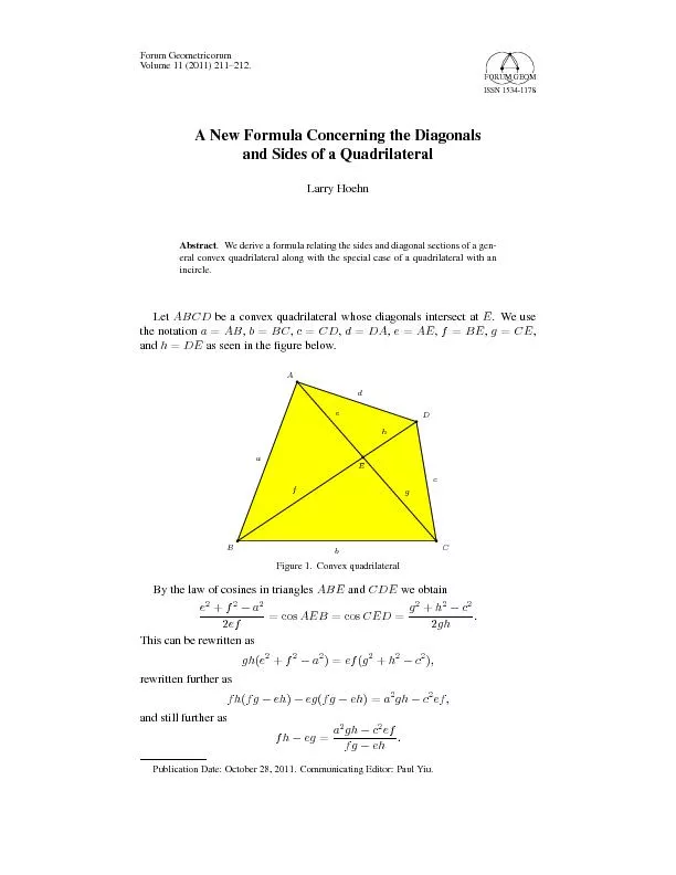 ForumGeometricorumVolume11(2011)211