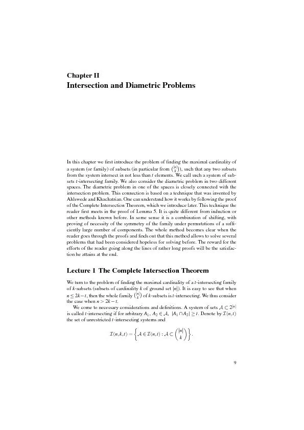 PDF-IntersectionandDiametricProblems