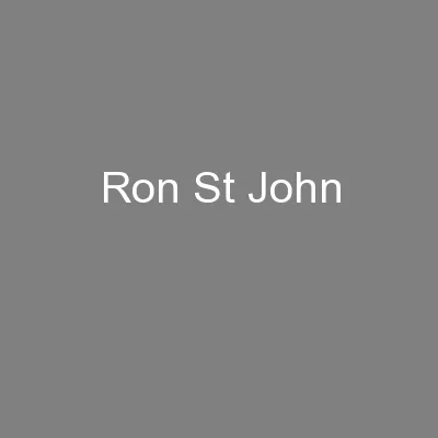 Ron St John