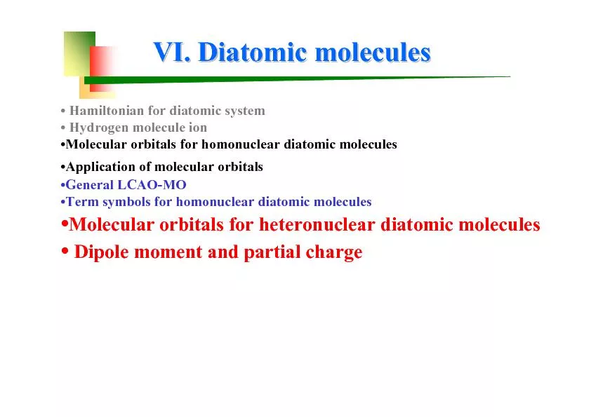 hamiltonian for diatomic system hydrogen molecule ion mole